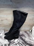 Nieuwe zwarte suede kniehoogte laarzen . Maat 37., Ophalen of Verzenden, Nieuw, Zwart, Hoge laarzen