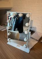 Hollywood spiegel met lampen, Minder dan 50 cm, Ophalen of Verzenden, Zo goed als nieuw, Minder dan 100 cm