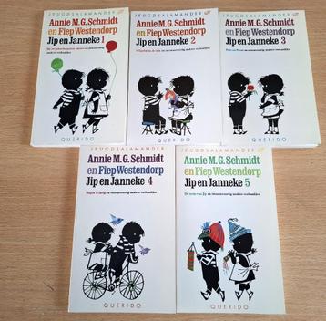 vintage Jip en Janneke (deel 1 t/m 5) - Annie M.G. Schmidt beschikbaar voor biedingen
