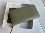 MODE LA Purse Dames Portemonnee GSM vak Groen TWV €59, Ophalen of Verzenden, Nieuw, Groen, Leer