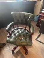Engelse Chesterfield bureaustoel, Antiek en Kunst, Antiek | Meubels | Stoelen en Banken, Ophalen of Verzenden