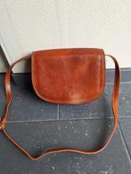 Vera Pelle, leer, schoudertas, italy, nieuw, Ophalen of Verzenden, Nieuw, Bruin