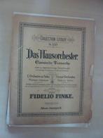 Fidelio Finke - Das hausorchester, Ophalen of Verzenden, Gelezen