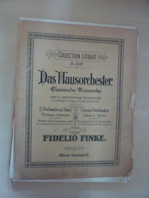 Fidelio Finke - Das hausorchester, Boeken, Overige Boeken, Gelezen, Ophalen of Verzenden