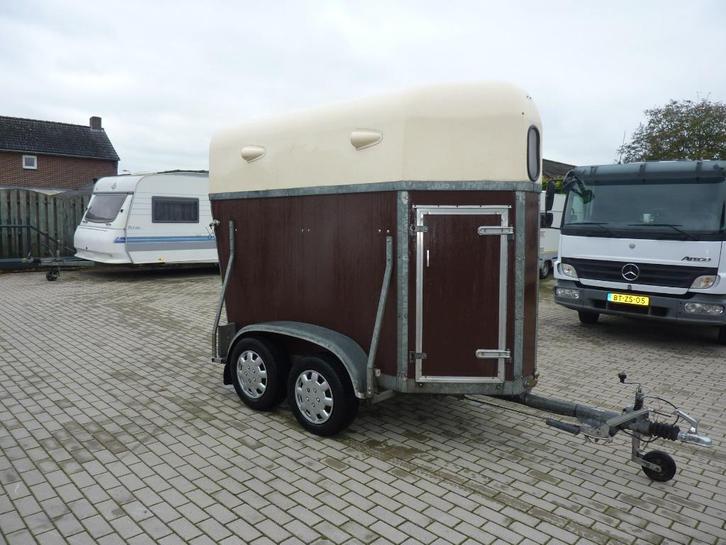 Heja 1.5 paards trailer zeer mooie en goed onderhouden!, Auto diversen, Aanhangers en Bagagewagens, Gebruikt, Ophalen