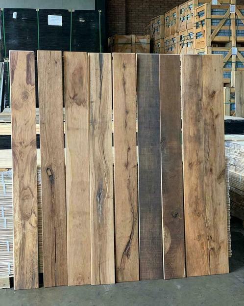EIKEN BARNWOOD PLANKEN messing en groef voor overkapping etc, Tuin en Terras, Palen, Balken en Planken, Nieuw, Planken, 180 tot 250 cm