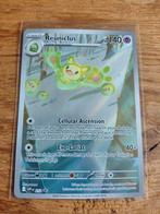 Pokemon Reuniclus Illustration Rare Pre release Black bolt, Ophalen of Verzenden, Nieuw, Losse kaart
