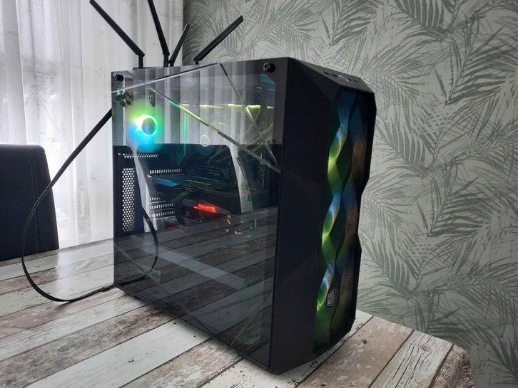 Custom build game pc, Computers en Software, Desktop Pc's, Gebruikt, 3 tot 4 Ghz, SSD, 16 GB, Met videokaart, Gaming, Virtual Reality