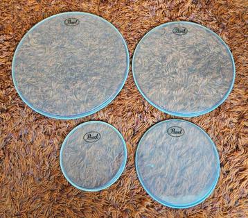 Pearl drumvellen set drumheads vellen drum heads beschikbaar voor biedingen