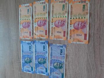1100 Indiase Ropie,s beschikbaar voor biedingen