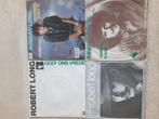 4x vinyl singels van Robert Long, Ophalen of Verzenden, Zo goed als nieuw, Overige formaten, Levenslied of Smartlap