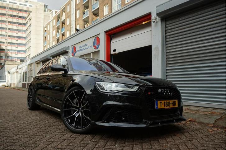 Audi A6 Avant 4.0 TFSI RS 6 quattro performance Pro Line Plu, Auto's, Audi, Bedrijf, Te koop, RS6, 360° camera, 4x4, ABS, Adaptive Cruise Control