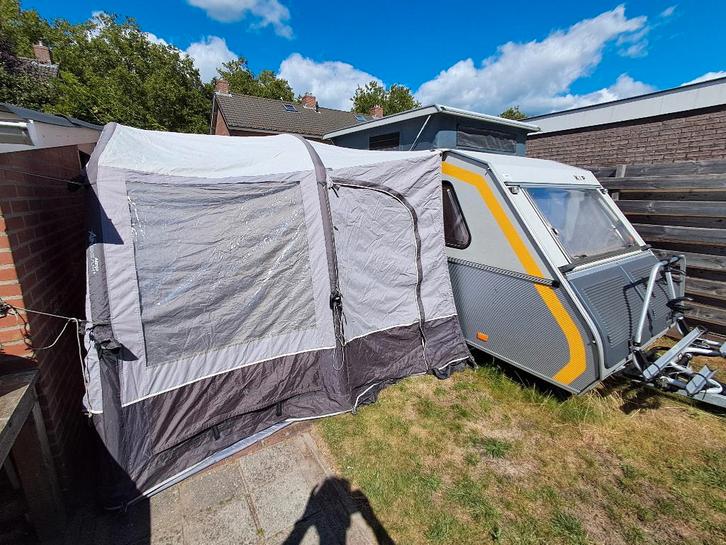 Opblaasbare voortent, Caravans en Kamperen, Voortenten en Luifels, Zo goed als nieuw, Overige merken, Ophalen
