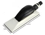 Handschuurblok 70x198mm met stofafzuiging, Verzenden