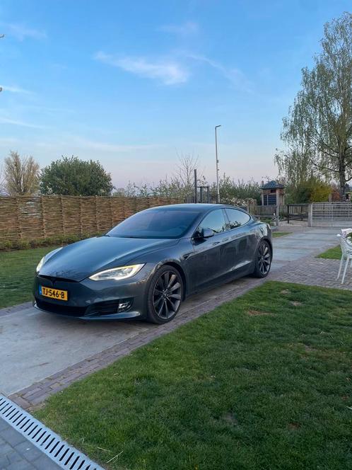 Tesla Model S 100D | garantie tot 08/2026 | 21 rotor  |, Auto's, Tesla, Particulier, Model S, 360° camera, 4x4, ABS, Achteruitrijcamera