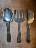 Bestek, sier, voor aan de keukenmuur., Antiek en Kunst, Ophalen