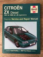 Haynes Manual Citroen ZX Diesel 1991-1998, Ophalen of Verzenden