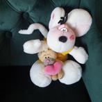 Diddl knuffel met kleine Pimboli  knuffel 20 en 10 cm 0809, -, -, Overige typen, Ophalen of Verzenden