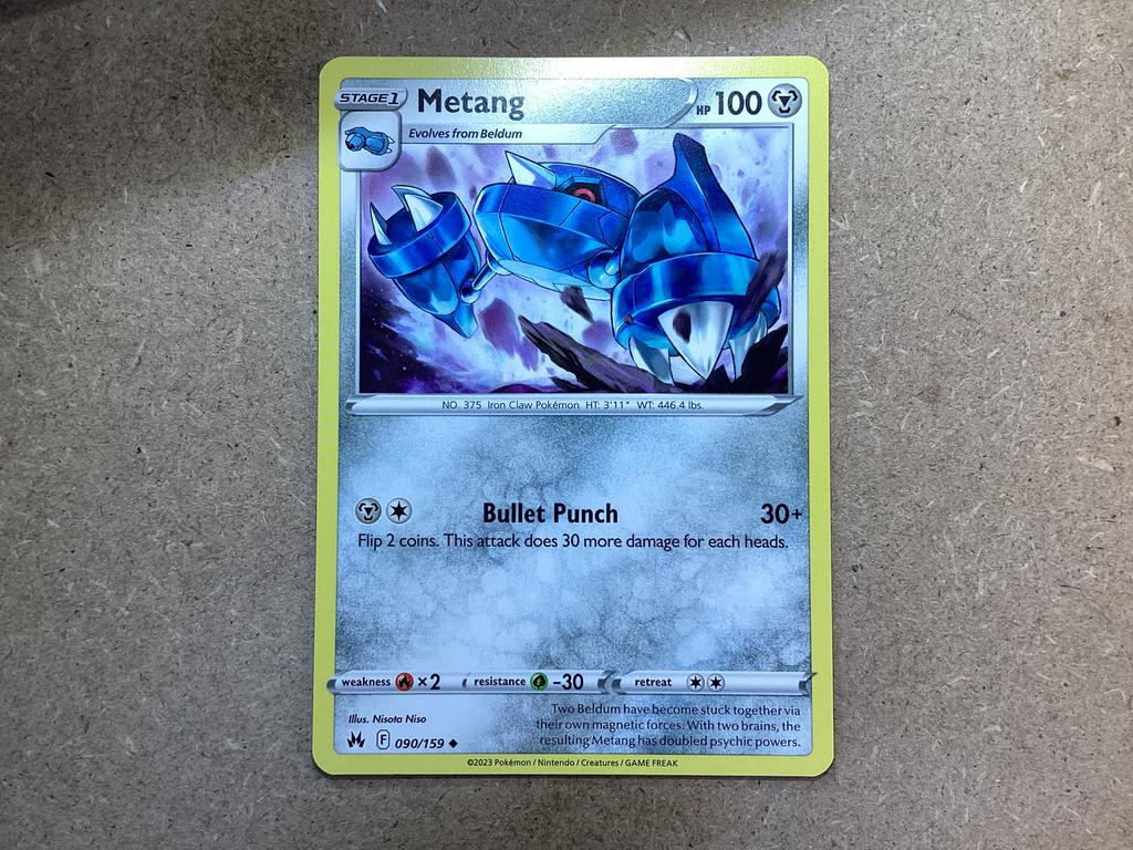 1x Metang [CRZ 090/159] (Near Mint), Ophalen of Verzenden, Zo goed als nieuw, Losse kaart