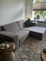 Grijze hoekbank zit lekker, voor weinig!, Huis en Inrichting, Verzenden, Gebruikt, Kunststof