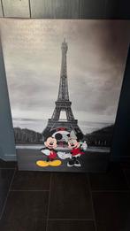 2 canvas doeken Mickey & Minnie Disney, Ophalen, Mickey Mouse, Gebruikt