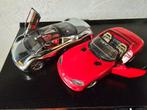 Twee model sportwagens, Ophalen of Verzenden