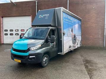 Iveco 50-C17 Glasvrachtwagen met werkplaatsinrichting beschikbaar voor biedingen