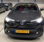 Toyota C-HR 1.8 Hybrid 122pk CVT 2019 Zwart, Auto's, 725 kg, 4 cilinders, Zwart, 75 €/maand