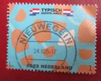 2023 postzegel recent typisch nederland  voetafdrukken, Postzegels en Munten, Ophalen of Verzenden