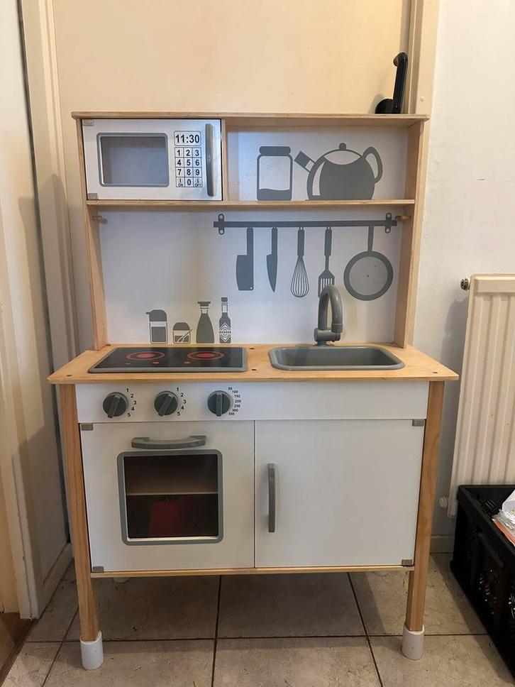 Keukentje, Kinderen en Baby's, Speelgoed | Speelkeukens, Gebruikt, Speelkeuken, Hout, Ophalen