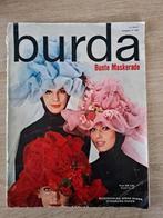 Zeldzaam Burda bunte maskerade. Uitgave SH 9/62. Carnaval., Ophalen of Verzenden