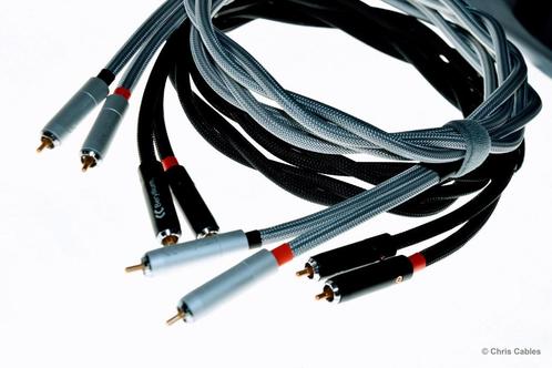 'World of Twist' audiophile RCA interlink van  Chris Cables, Audio, Tv en Foto, Audiokabels en Televisiekabels, Nieuw, Interlink-kabel