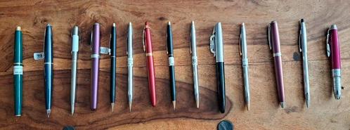 Verzameling van 14 (vul-)pennen en vulpotloden, nieuw, Verzamelen, Pennenverzamelingen, Nieuw, Balpen, Parker, Ophalen of Verzenden