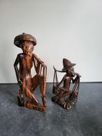 Houtgesneden Indonesische beelden, Ophalen of Verzenden