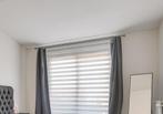 SOLEVITO Gordijnroede compleet Rom zilver mat ø 25 mm 240 cm, Ophalen, Overige kleuren, Zo goed als nieuw, 200 cm of meer