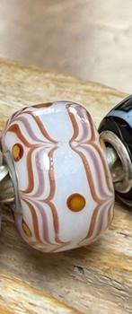 Trollbeads Uniek Mini Barrel CC, Sieraden, Tassen en Uiterlijk, Bedels, Nieuw, Trollbeads, 1 bedel, Glas of Kristal