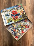 Puzzel: Marvel Ultimate Spider-Man VS Sinister 6 Clementoni, Ophalen of Verzenden, Meer dan 50 stukjes, Zo goed als nieuw, 6 jaar of ouder