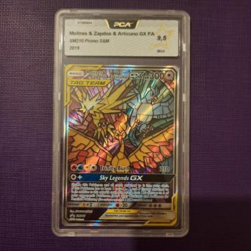 Moltres Zapdos Articuno GX PCA 9.5 beschikbaar voor biedingen