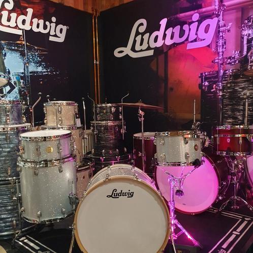 Ludwig Continental maple: silver sparcle., Muziek en Instrumenten, Drumstellen en Slagwerk, Nieuw, Ludwig, Ophalen of Verzenden