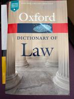 Oxford Dictionary of Law - 8e Editie, Ophalen of Verzenden, Nieuw, Overige uitgevers, Engels