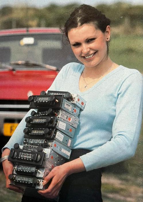 Philips 22AN883 Stereo Oldtimer Radio, Auto diversen, Autoradio's, Gebruikt, Ophalen of Verzenden