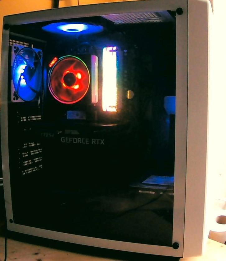 Ultimate Game pc, Computers en Software, Desktop Pc's, Zo goed als nieuw, 3 tot 4 Ghz, SSD, 32 GB, Met videokaart, Gaming, Ophalen