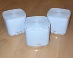 ASUS ZenWiFi XD4 set van 3 | Mesh WiFi 6 systeem, Computers en Software, Routers en Modems, Ophalen of Verzenden, Zo goed als nieuw