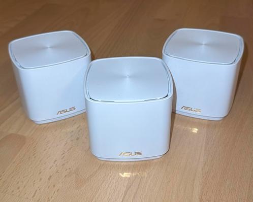 ASUS ZenWiFi XD4 set van 3 | Mesh WiFi 6 systeem, Computers en Software, Routers en Modems, Zo goed als nieuw, Router, Ophalen of Verzenden