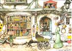 Ansichtkaart	Anton Pieck	Toy shop, Verzamelen, Verzenden, 1980 tot heden, Gelopen, Overige thema's