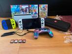 Nintendo switch oled vol paket, Spelcomputers en Games, Spelcomputers | Nintendo Switch, Ophalen of Verzenden, Zo goed als nieuw