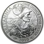 2010 Great Britain 1 oz Silver Britannia BU, Ophalen of Verzenden, Zilver