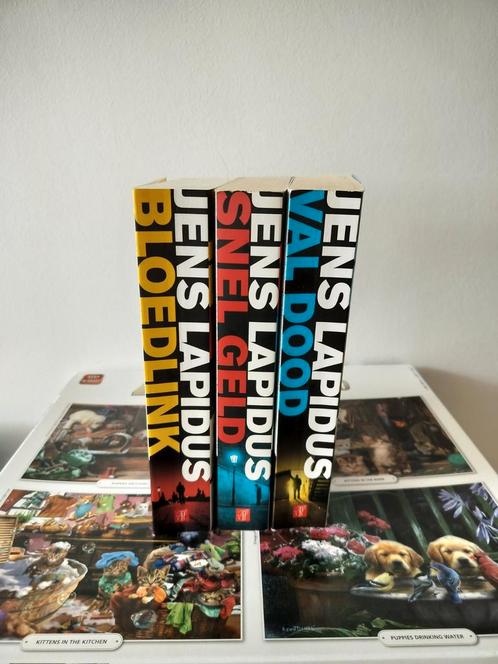 Stockholm trilogie Jens Lapidus, Boeken, Detectives, Zo goed als nieuw, Ophalen of Verzenden