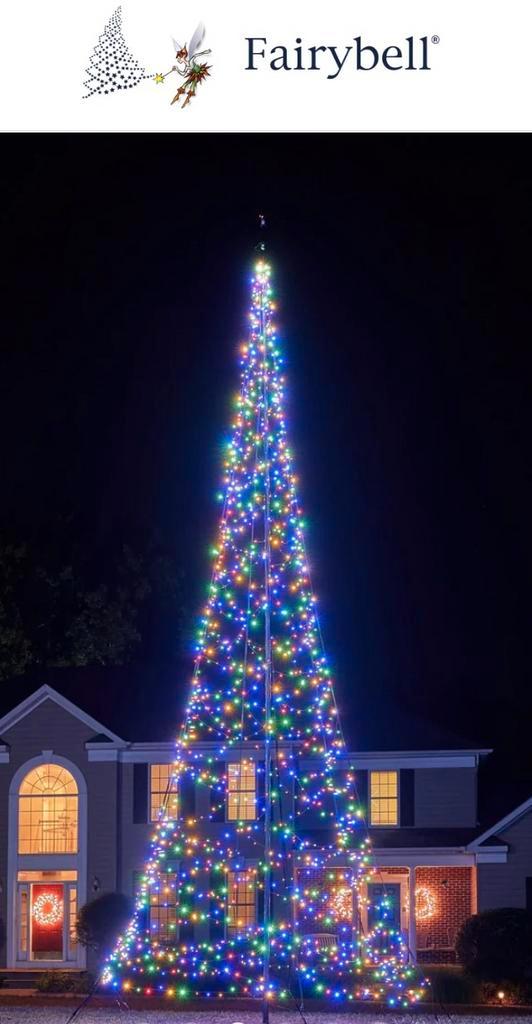 Fairybell | 8 meter | 1500 LED-lampjes | Multi colour, Diversen, Kerst, Gebruikt, Ophalen of Verzenden