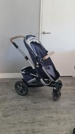 Joolz Geo 2 groen/grijs met veel accessoires en adapters, Kinderen en Baby's, Kinderwagens en Combinaties, Gebruikt, Verstelbare duwstang